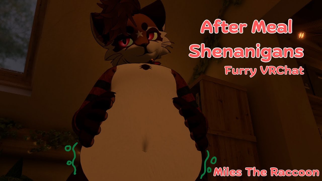 After Meal Shenanigans [Furry VRChat] [Burps]