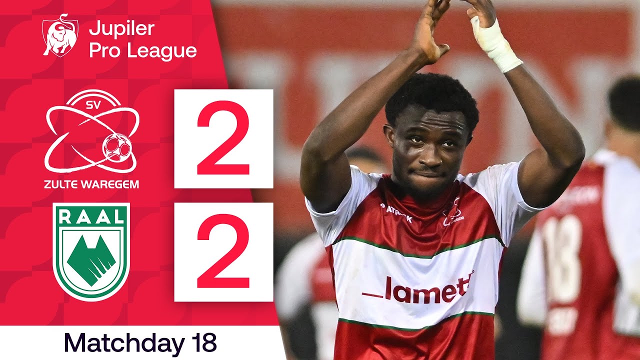 R&eacute;sum&eacute; | Zulte Waregem - RAAL La Louvi&egrave;re