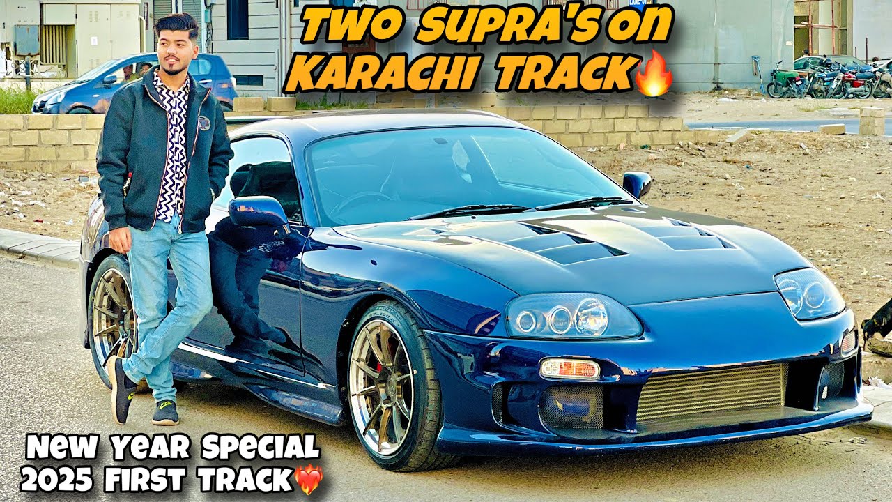 Two supra mk4 on track | saturday track karachi | hannan hocane