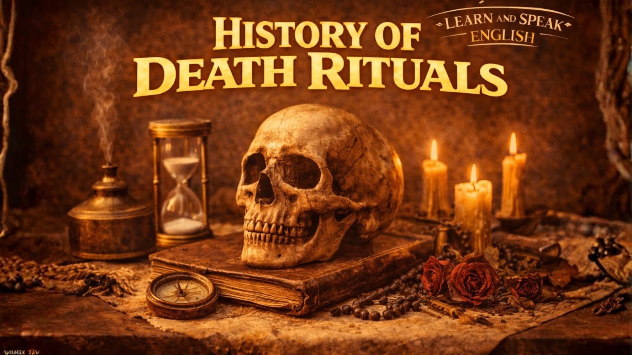 The Story of Death Rituals | Graded Reader | Improve Your English Fluency | History Of Death Rituals