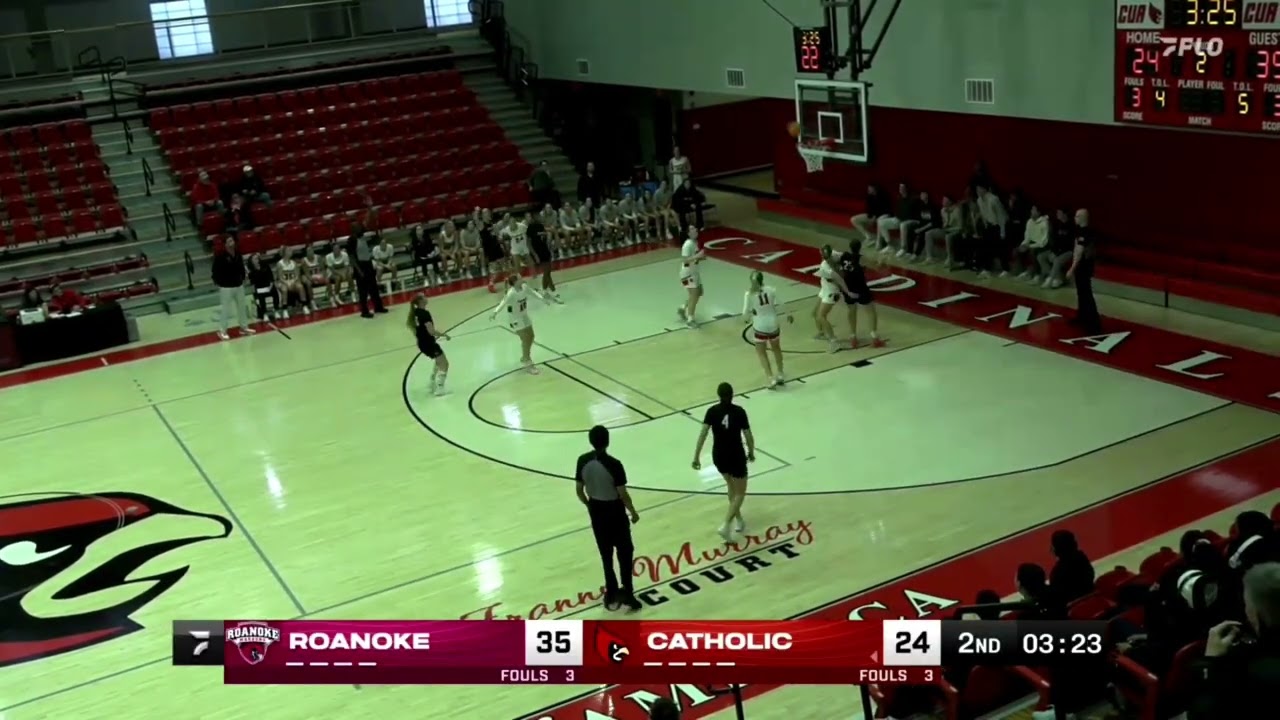 Catholic vs. Roanoke Women's Basketball Highlights