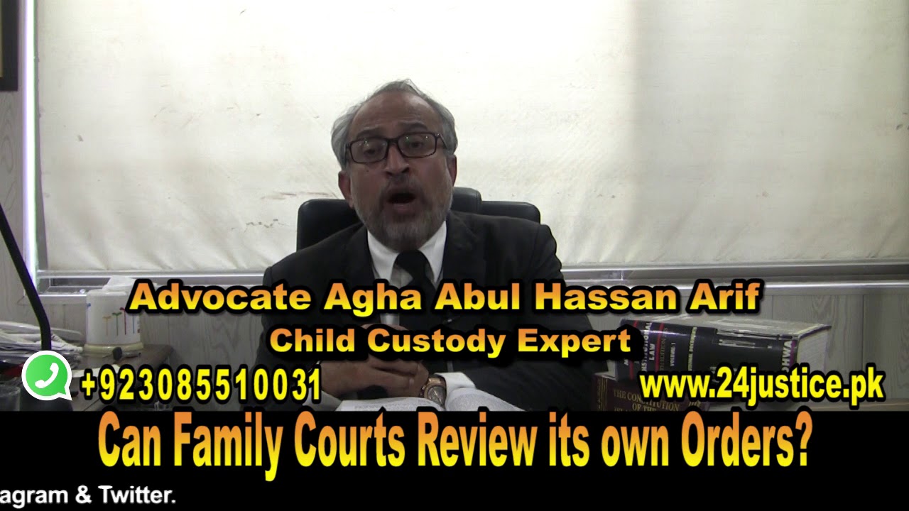 Can Family Court review its own orders?