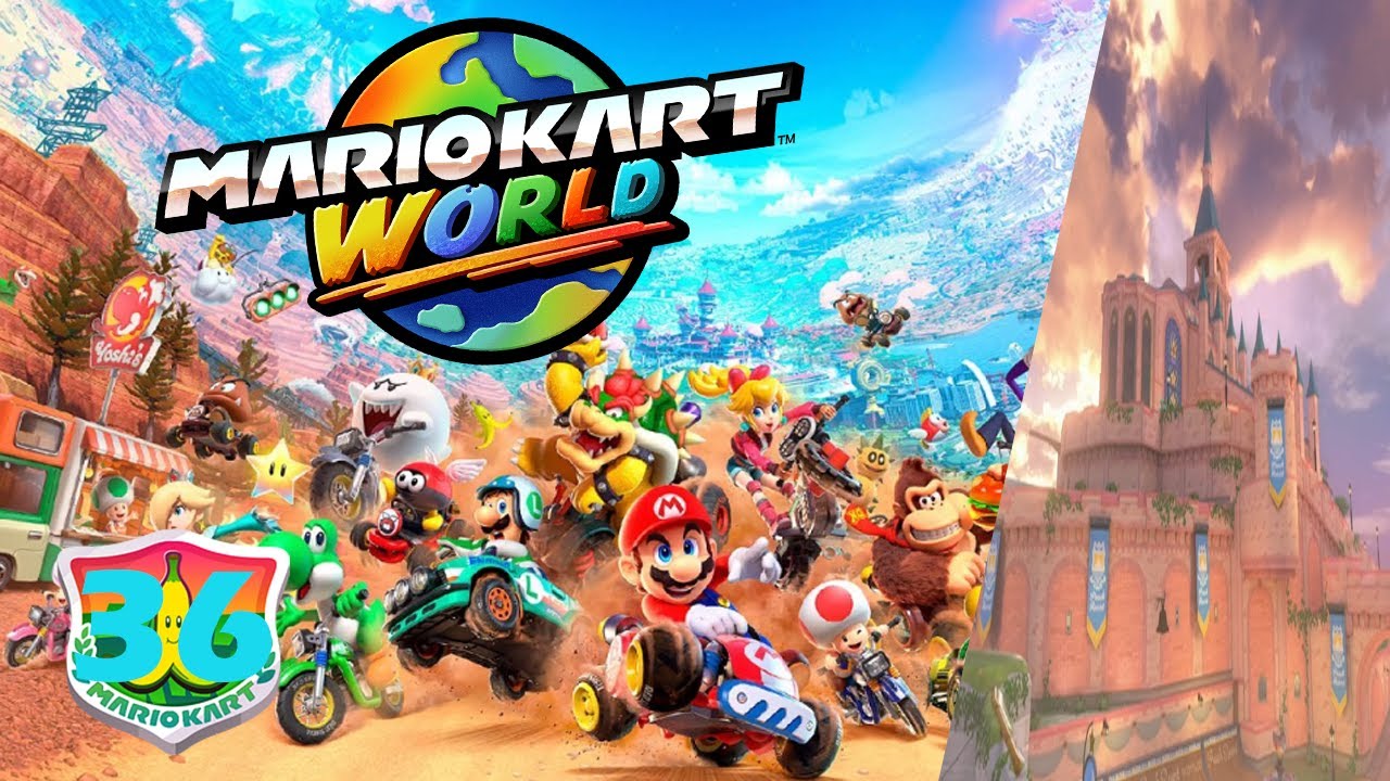 MarioKart World part 36/I kept getting my things stolen from me!