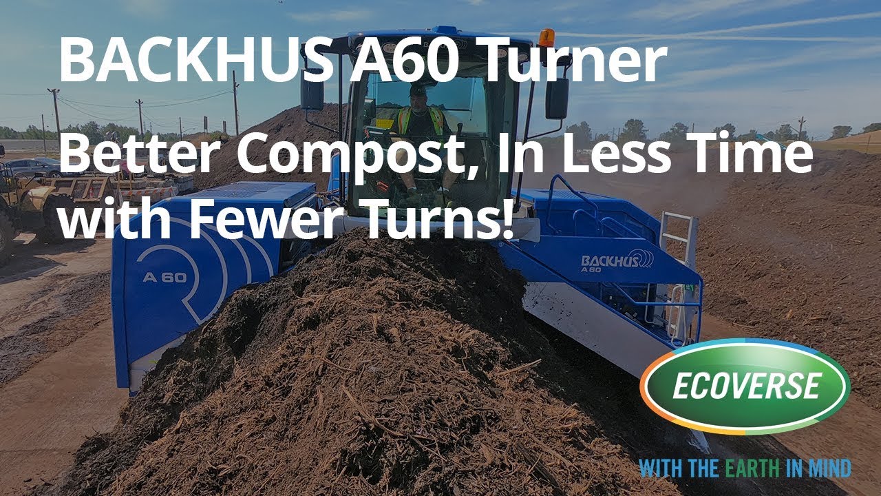 BACKHUS A60 Windrow Turner - Massive Windrows!