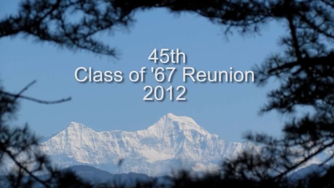 45th Reunion, Class of 1967, Woodstock School, India