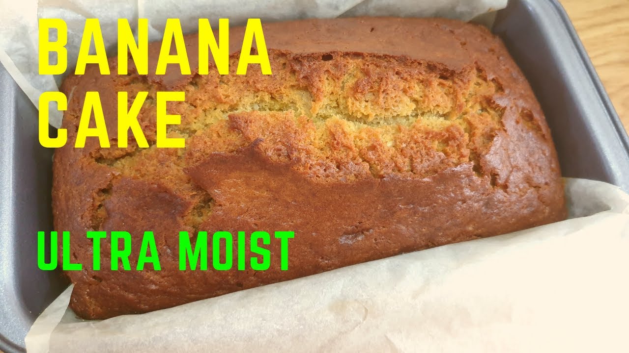 Ultra Soft Banana Cake | Using Coconut Milk | Home Baking Made Easy | Incredibly Tasty
