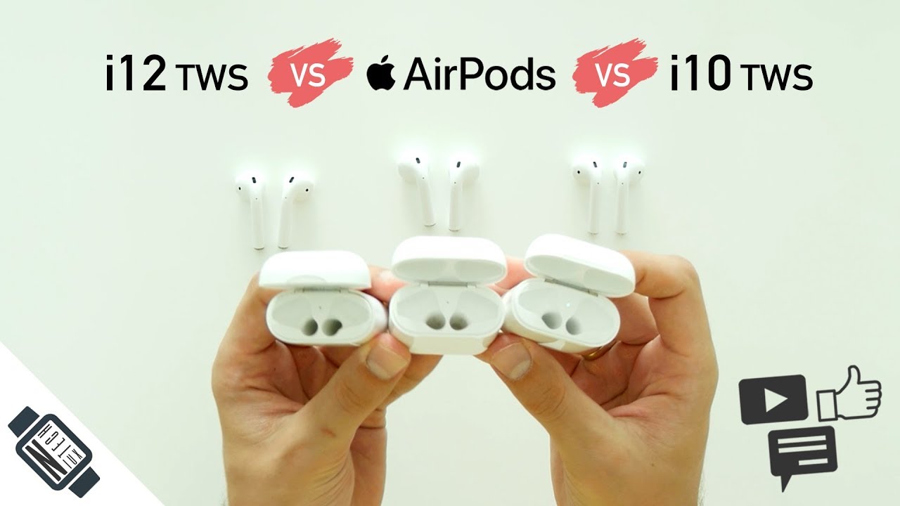i12TWS vs AirPods vs i10TWS [FULL REVIEW]