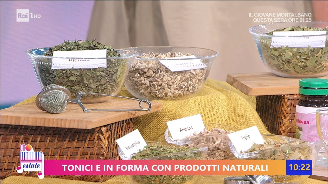 Erbe e frutta per tisane drenanti - 10/07/2023