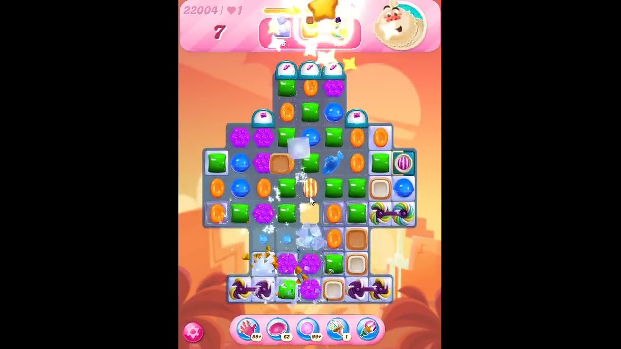 Candy Crush Saga Level 22004 - NO BOOSTERS | SKILLGAMING ✅