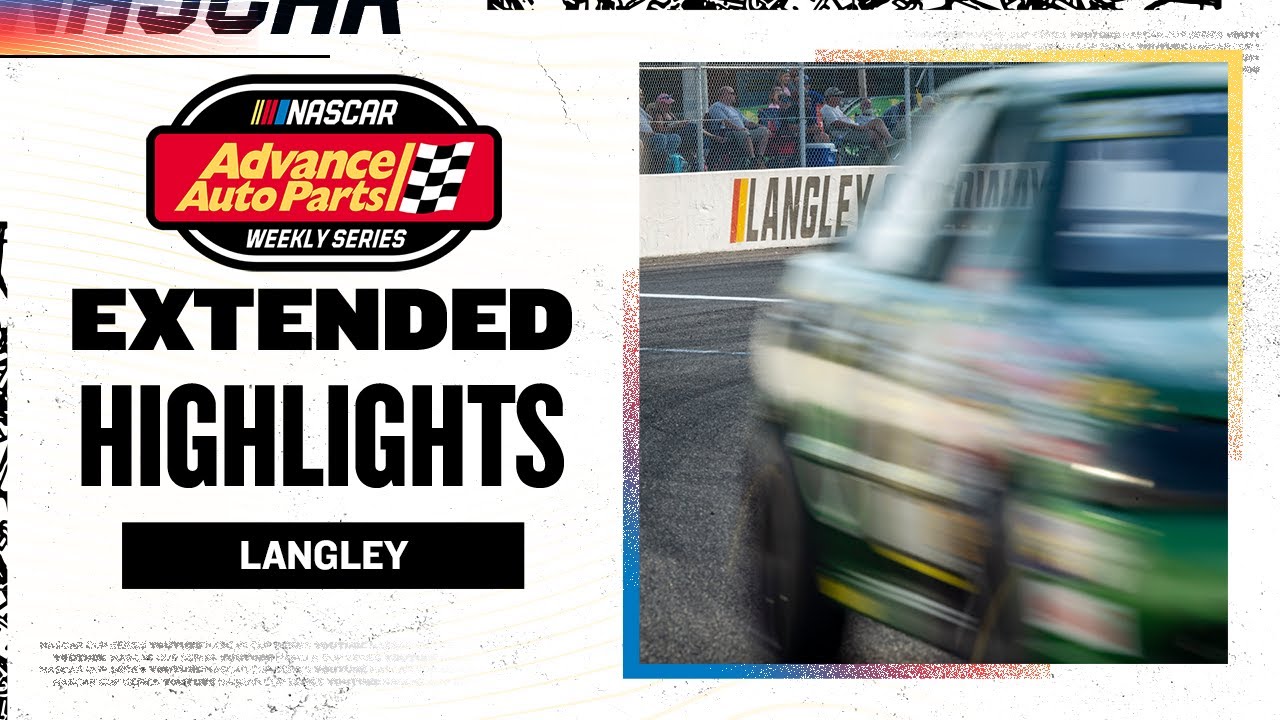 NASCAR Official Highlights: The national points leader takes on Langley Speedway