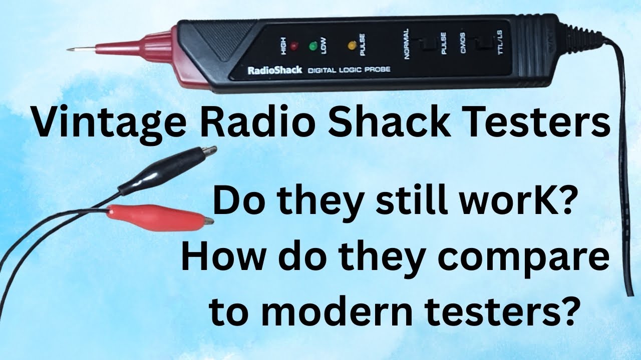 Vintage Radio Shack Testers