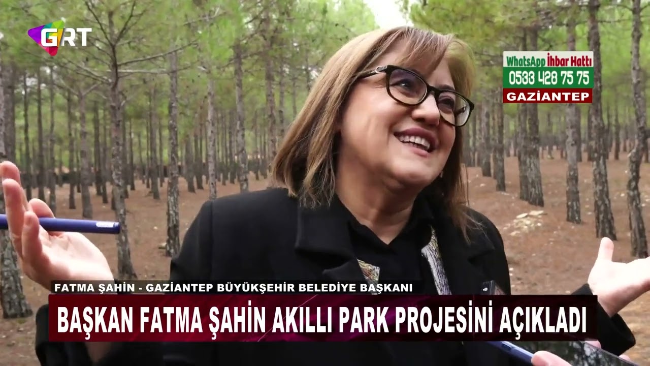Başkan Fatma Şahin Akıllı Park Projesini Açıkladı