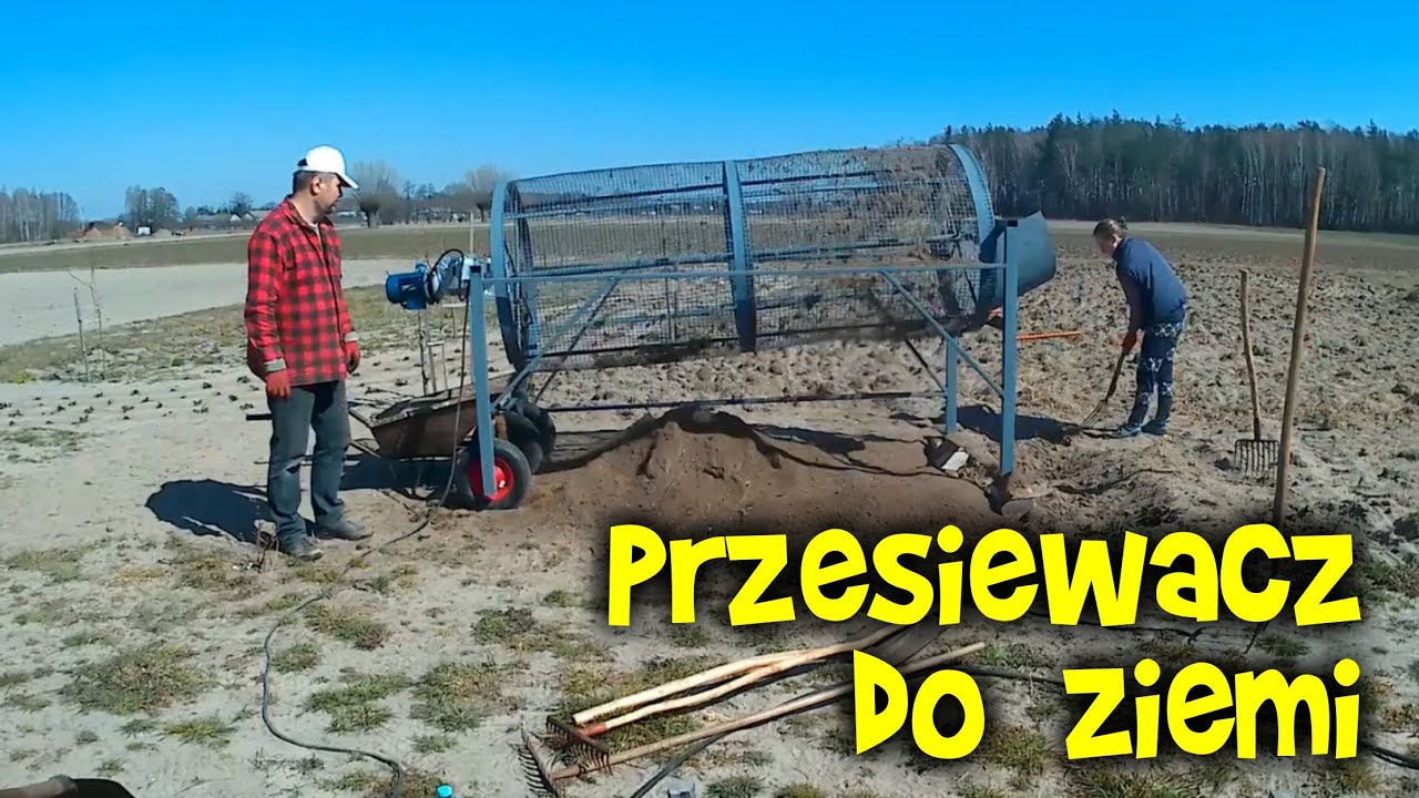 Przesiewacz do ziemi - odchwaszczamy bez chemii !!!