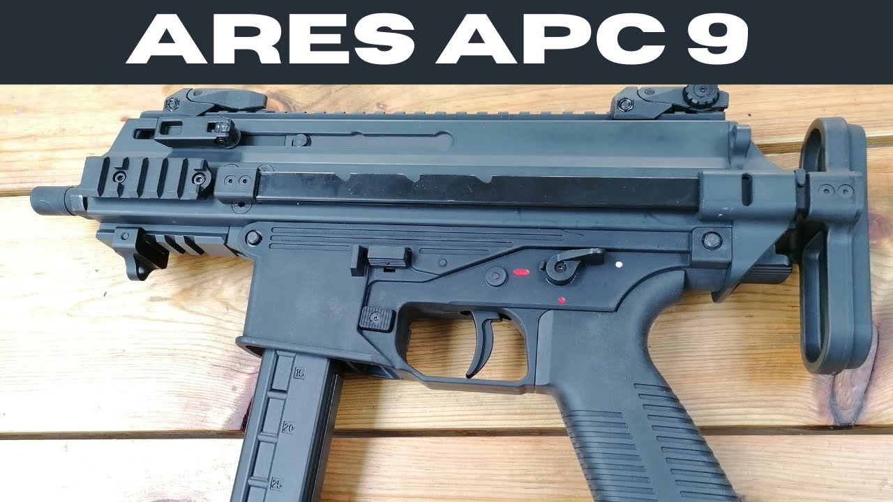 Обзор страйкбольного оружия Ares APC9