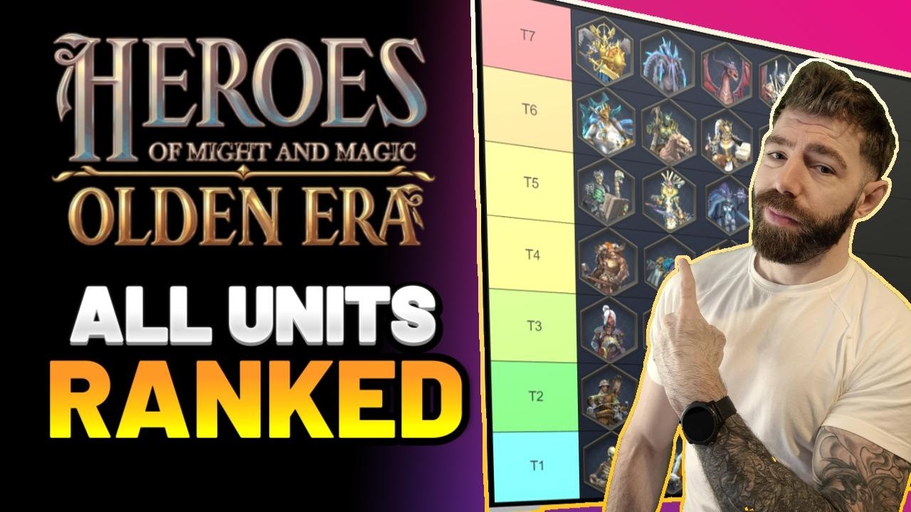 All Units Ranked - Heroes of Might and Magic: Olden Era (Demo)