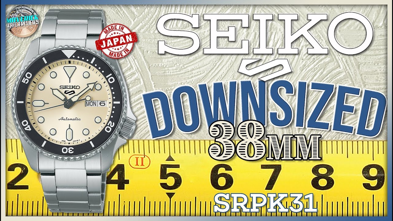 Fun Size Seiko! | Seiko Mid-Sized 38mm SRPK31 | Same Watch Just A Smaller Size!
