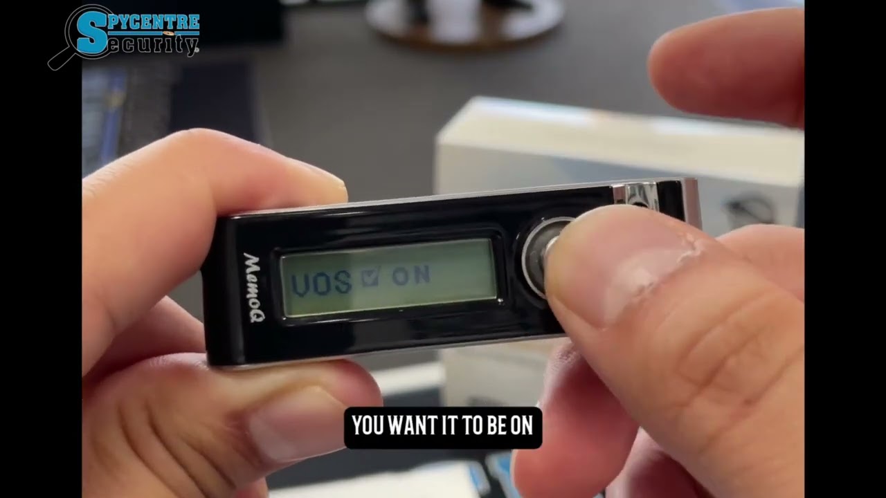 How To Navigate Menu: Mini Micro Stick Voice Activated Recorder #howto #minimicro #stick #recorder
