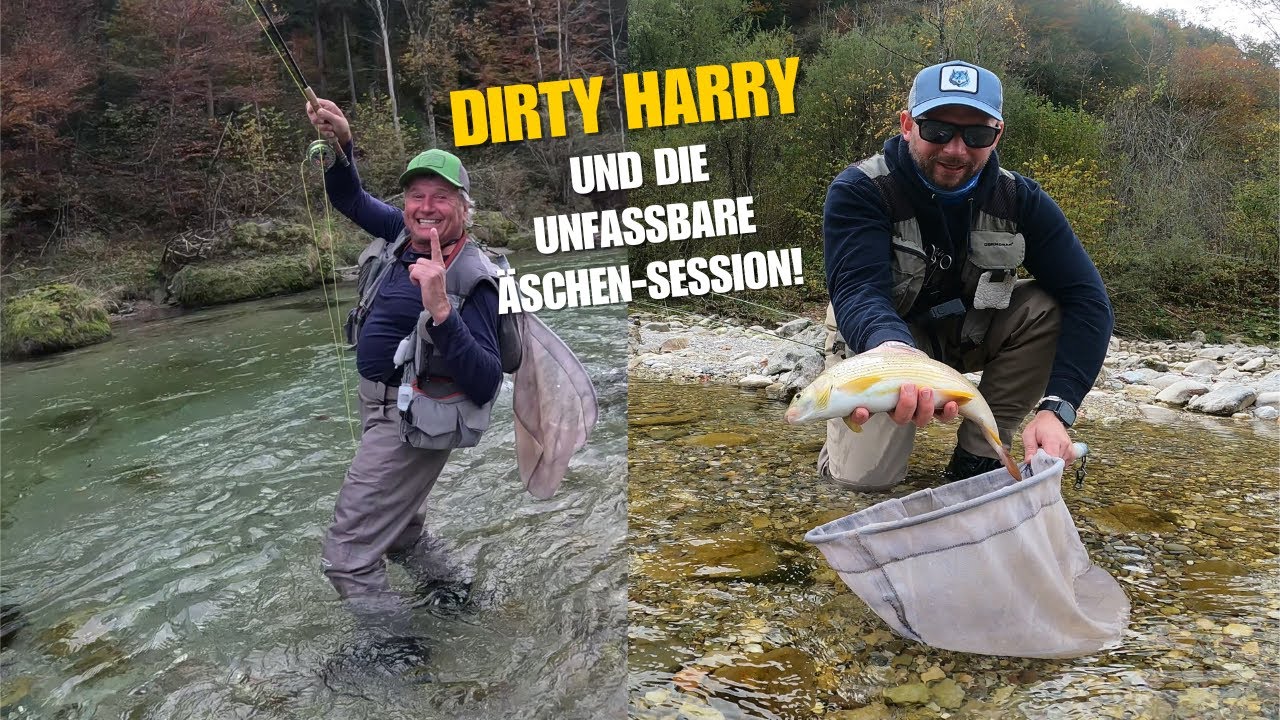 Trockenfliege & Nymphe im Gebirgsfluss - Äschenfeuerwerk mit Harry Winter! ❤️🎣