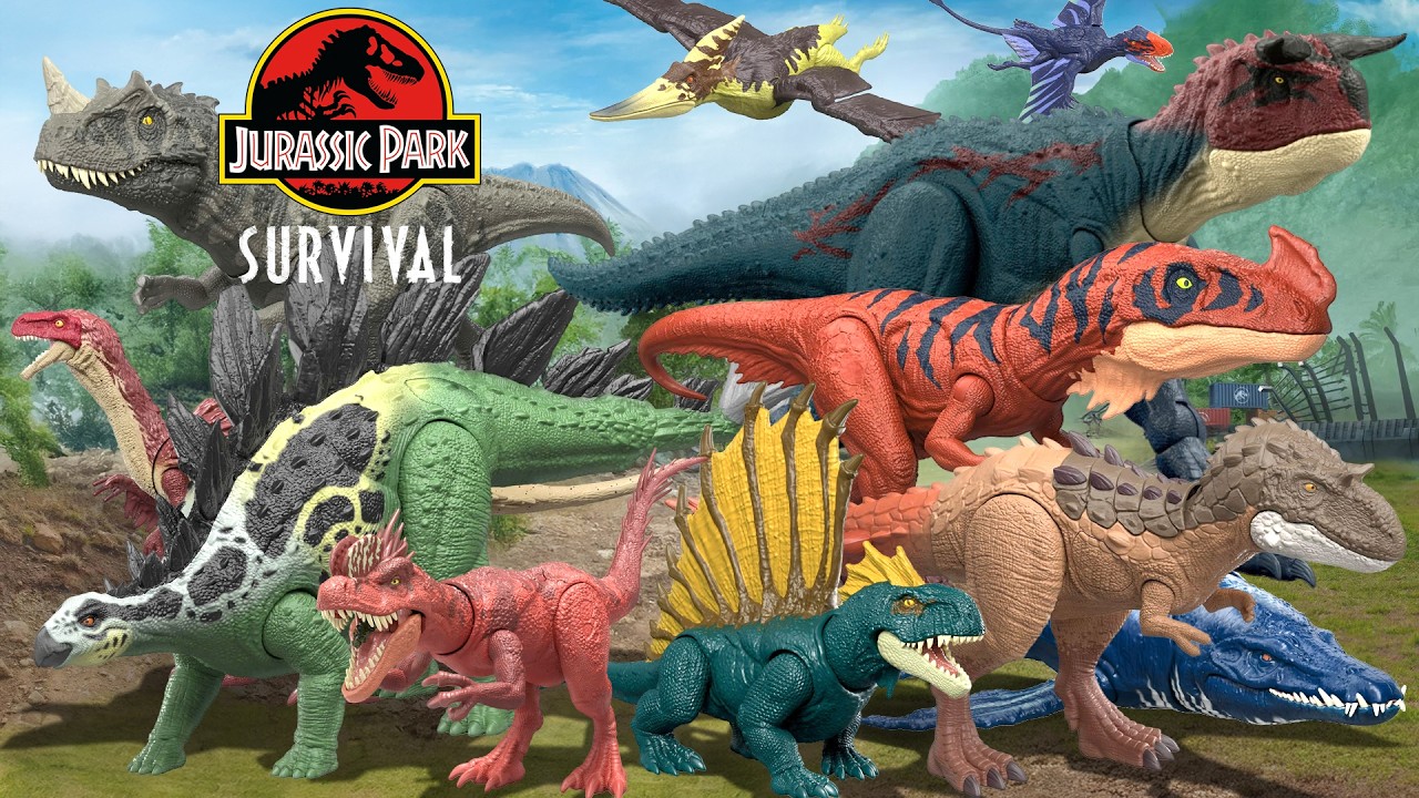 Unboxing EVERY Jurassic World Survival Figure!