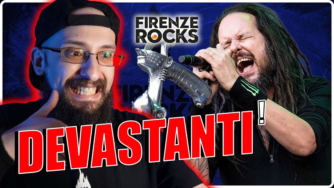 DELIRIO CON IN KORN AL FIRENZE ROCKS 2025: DOBBIAMO PARLARE