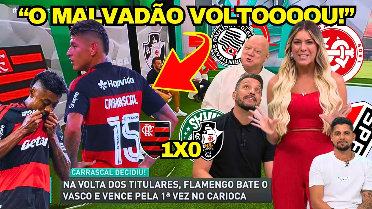 DEU MENGÃO! JOGO ABERTO MOSTRA COMO O FLAMENGO SOBROU NO CLÁSSICO!