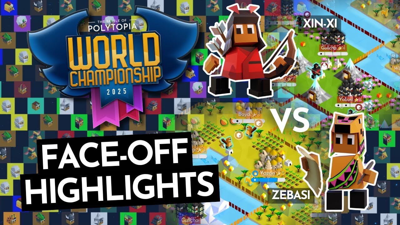 POLYTOPIA World Championship Face-off HIGHLIGHTS Zebasi VS Xin-xi