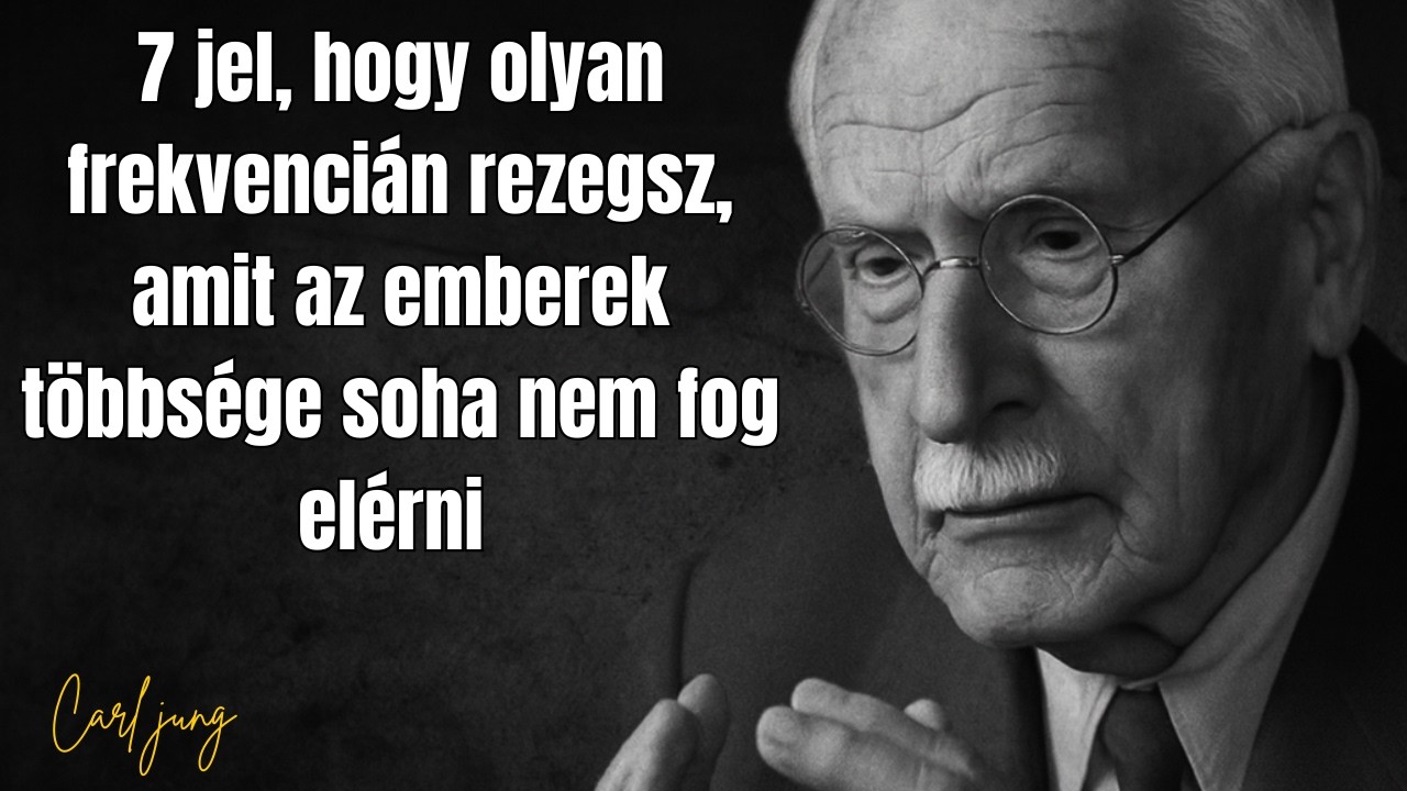 Carl Jung – 7 jel, hogy olyan frekvencián rezegsz, amit az emberek többsége soha nem fog elérni