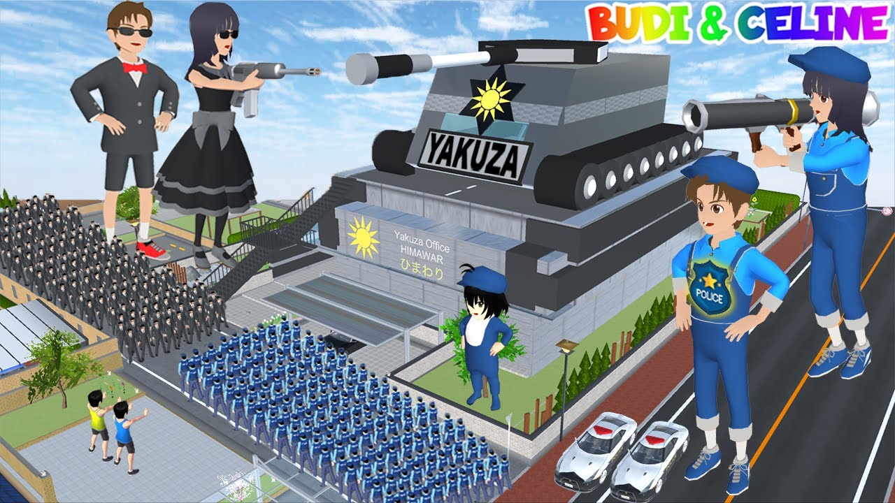 Yuta Mio Panik | Yuta Mio Yakuza Palsu Muncul Kuasai Markas Polisi Koban Tank | Polisi VS Yakuza
