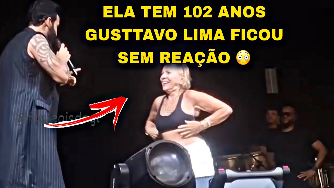 GUSTTAVO LIMA em choque, com fã de 102 ANOS DE IDADE, e reação Viraliza 😱