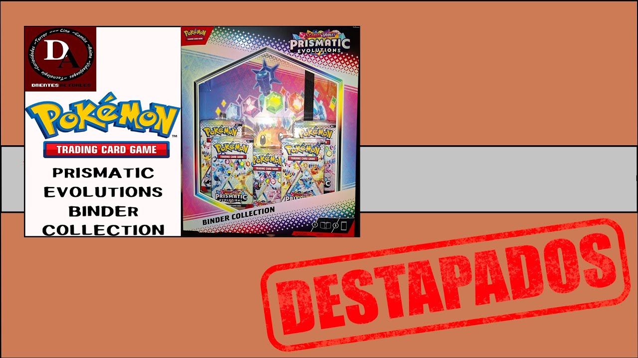 Destapados - Pokémon Trading Card Game Prismatic Evolutions Binder Collection
