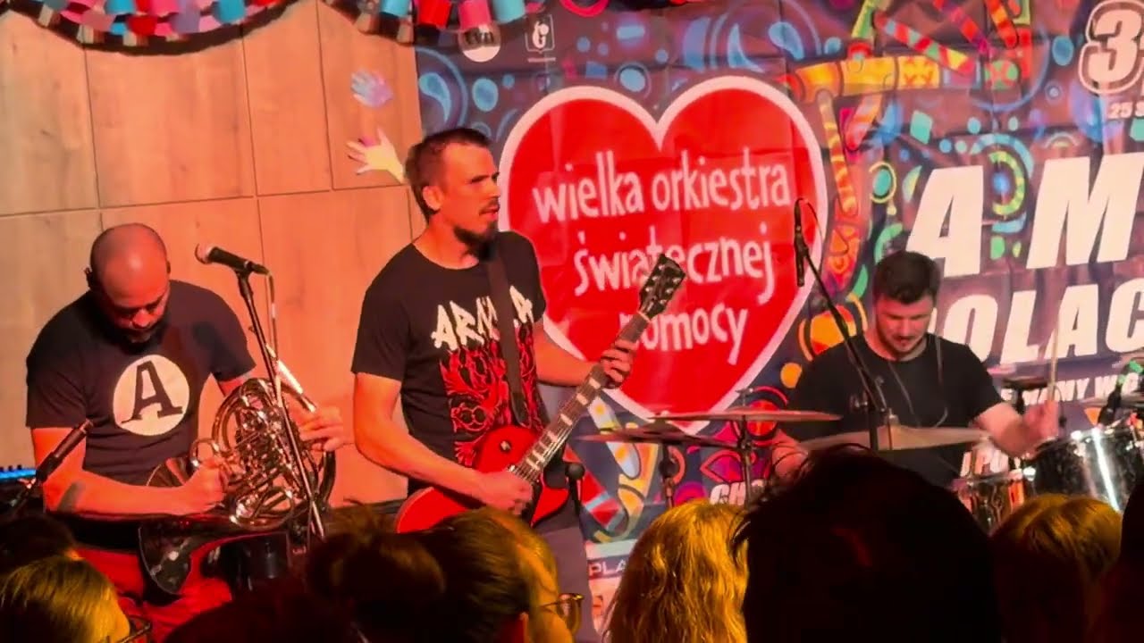 ARMIA „Jeżeli” WOŚP live ❤️ 25.01.2026 Poznań Polska 🇵🇱 koncert rock muzyka na żywo