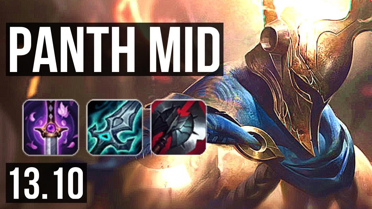 PANTHEON vs LUX (MID) | Legendary, 1.1M mastery, 19/4/2 | TR Diamond | 13.10