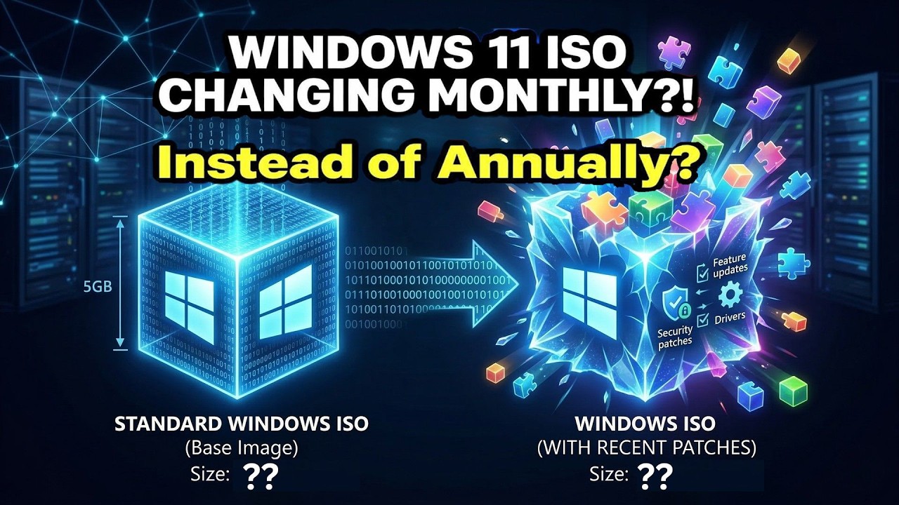 Windows 11 ISO Changing Monthly?  Fact or Fiction?