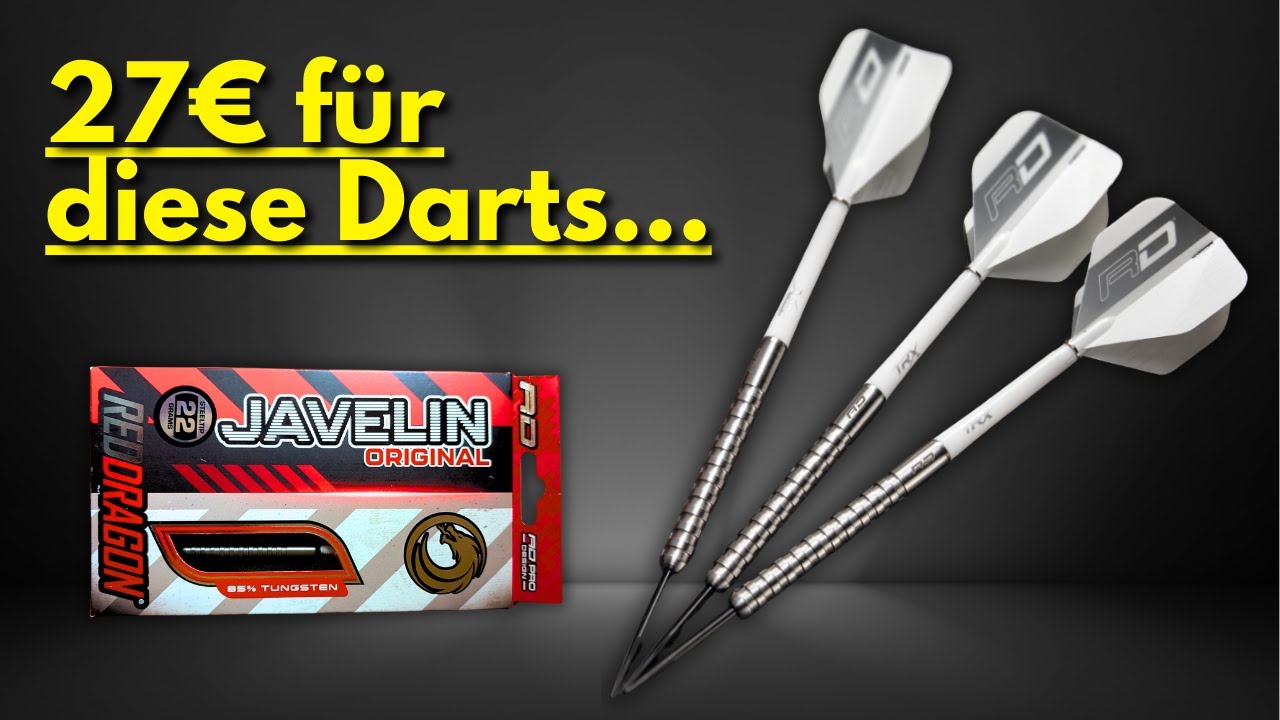 🎯THE BEST STEELD DARTS TESTED (+180)🔥✅RED DRAGON JAVELIN REVIEW: THE BEST DART FOR BEGINNERS! 💸