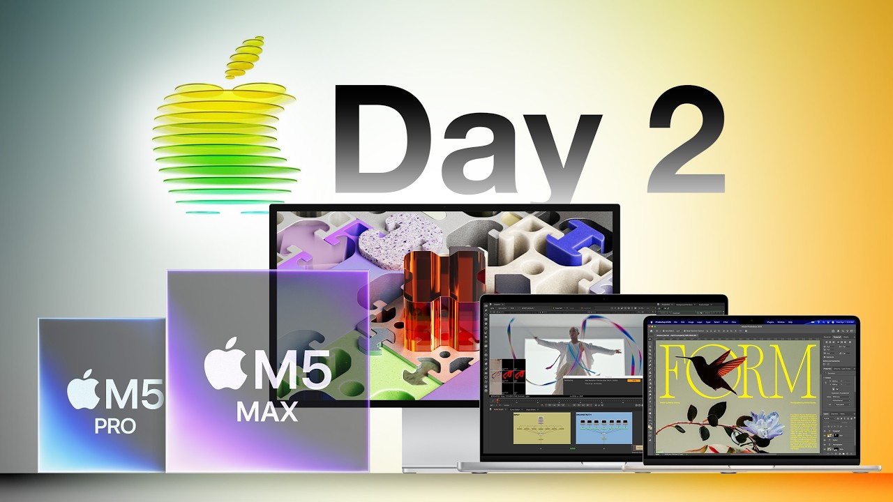 New Studio Displays, M5 Pro and Max MacBook Pro and M5 MacBook Air Announced!