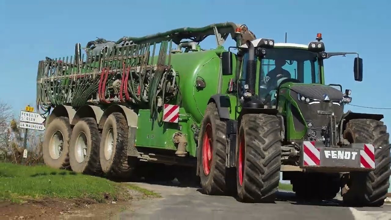 Épandage de lisier avec l'ETA FERET😍 / Fendt 939 & Mauguin Citagri 27m3