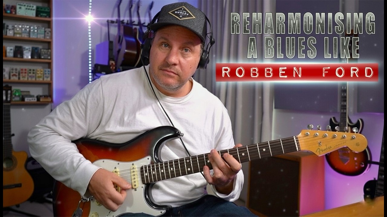 Robben Ford Guitar Lesson: Reharmonising the Blues Step-by-Step