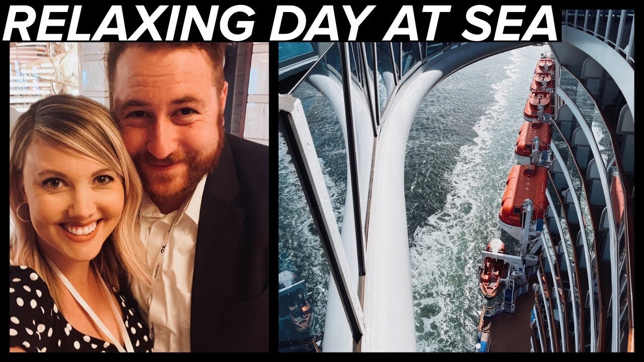 Day at sea on the Royal Princess