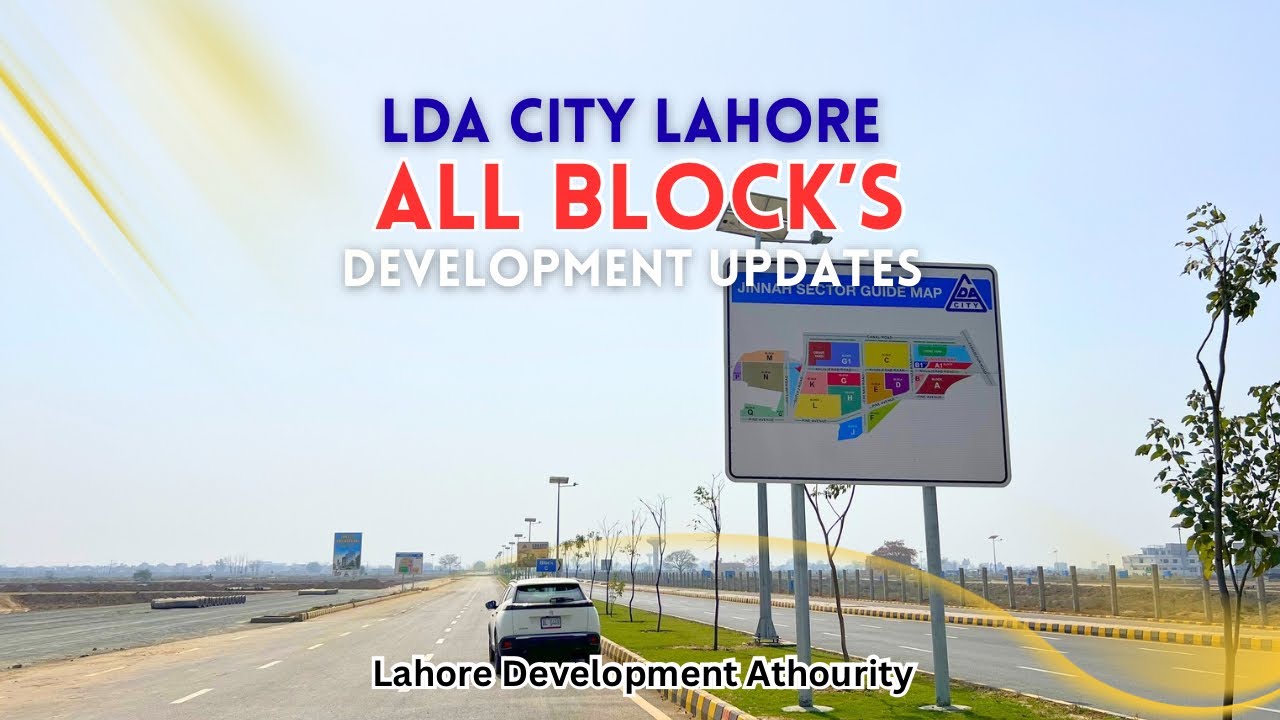 All Block Details LDA City Lahore 