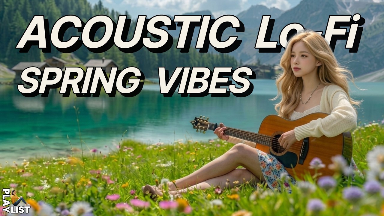 [Playlist] 2026 Весна Acoustic Lo-Fi Chill Vibes | Расслабляющая акустическая гитара BGM