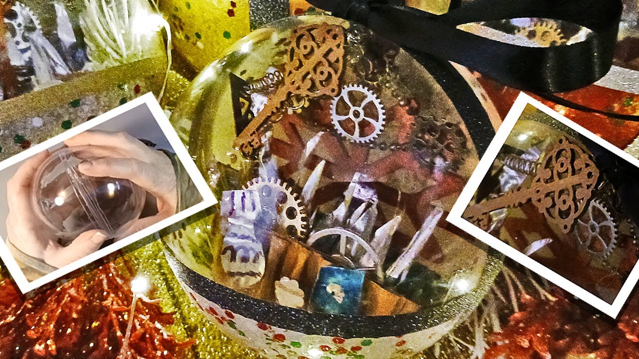 Make Steampunk Christmas Ornaments that Sparkle and Shine by SD Kelley