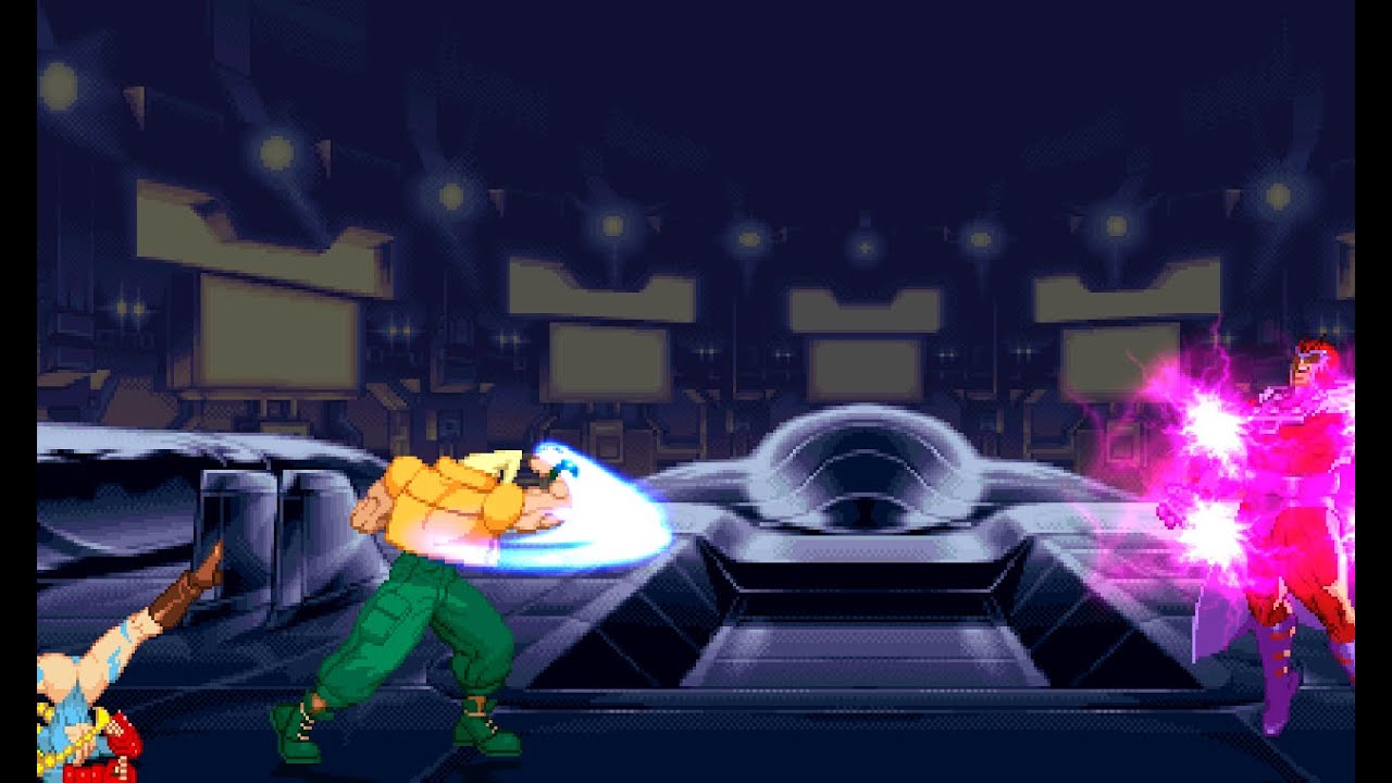 X-Men Vs. Street Fighter (PotS Style) - Nash & Cammy Vs. Magneto