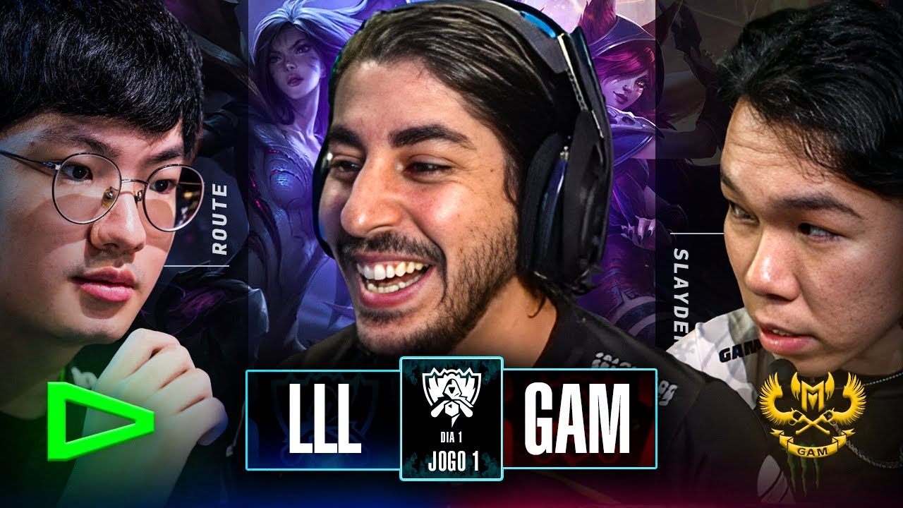 LOUD x MARINES | Jogo 1 - Worlds 2023: 1&ordm; DIA - Play In | Ilha das Lendas