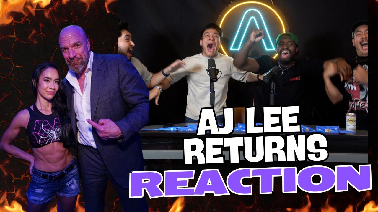 Wrestling Fans Reaction To AJ Lee RETURN To WWE!