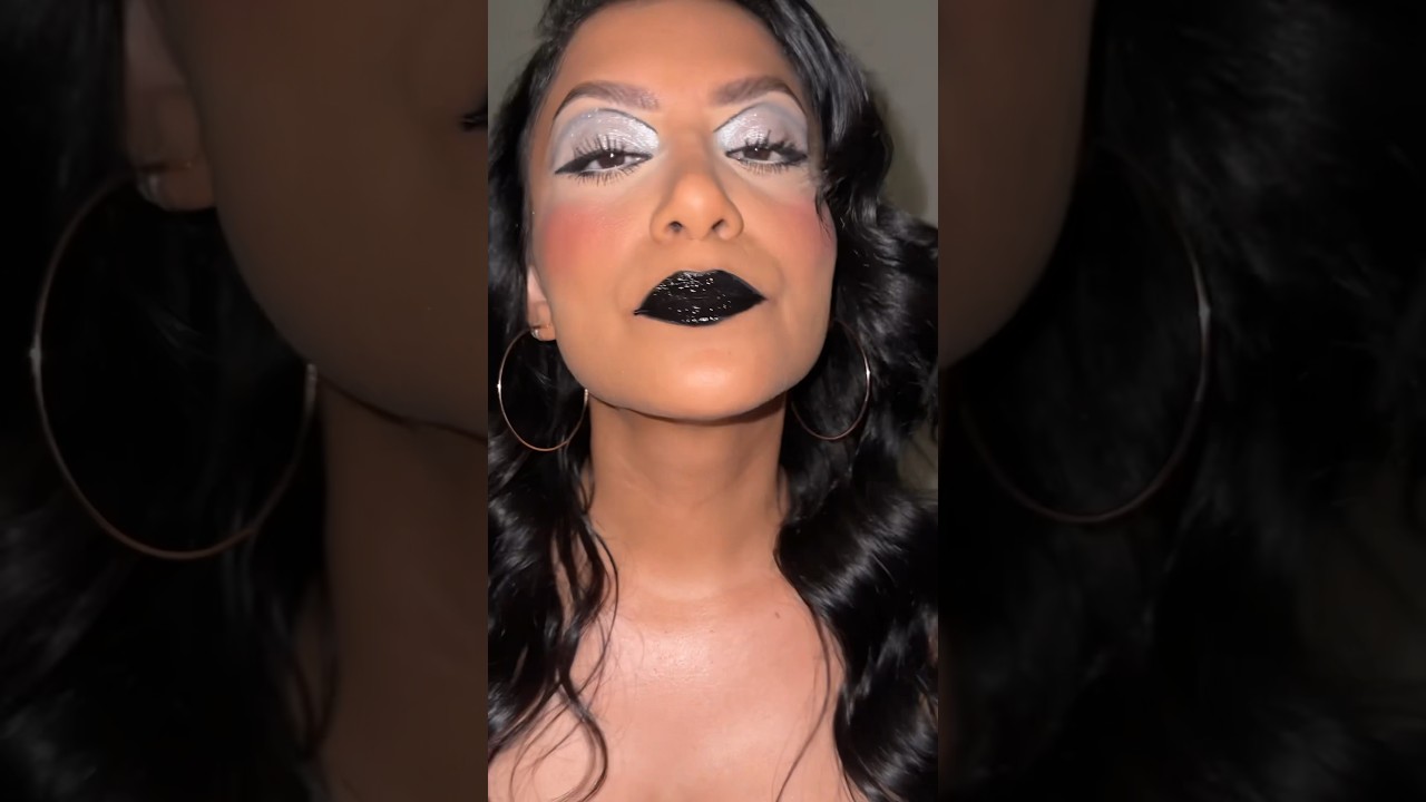 Black lipstick!💄🖤 #blacklipstick #nyxcosmetics #nyxbuttergloss #nyxlipstick #drugstoremakeup #shorts
