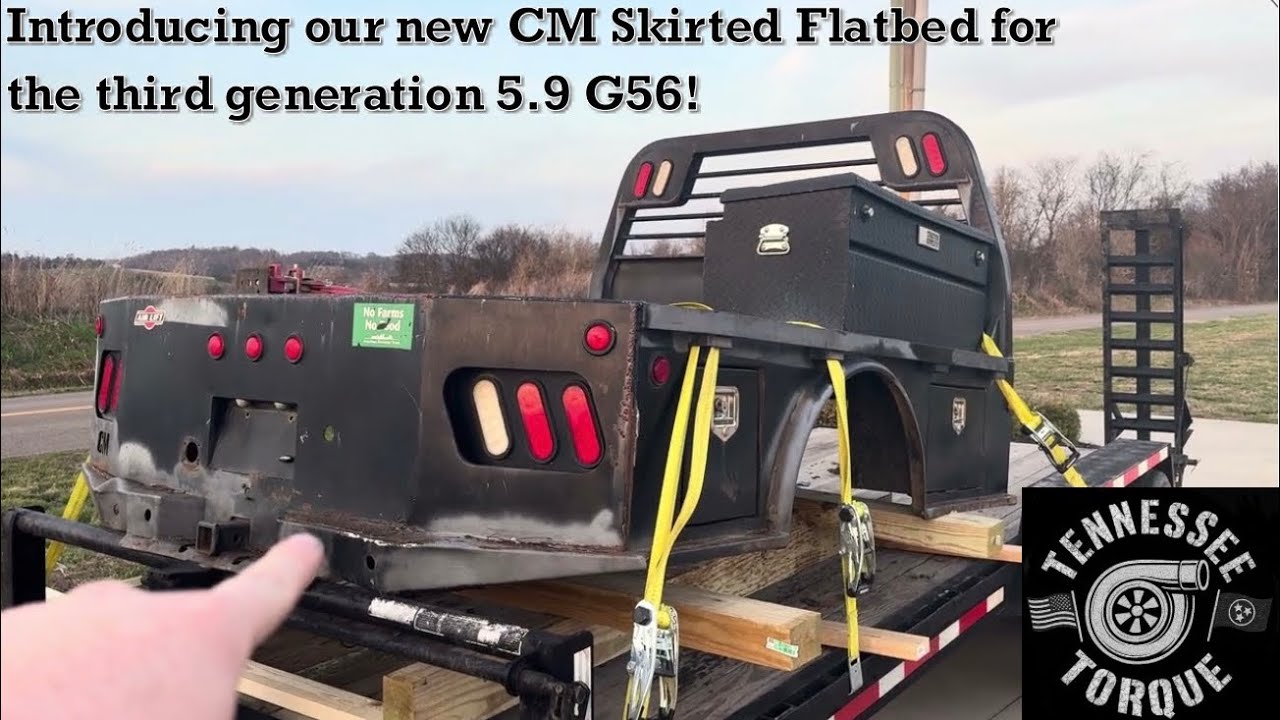 Used CM Skirted Flatbed Score for the 3rd Gen 5.9 Cummins Build!!