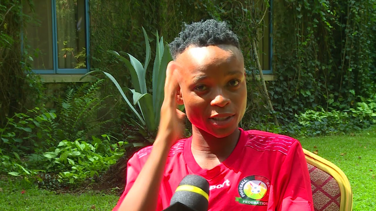 Mwanalima Adam, the Harambee Starlets forward on her football journey .