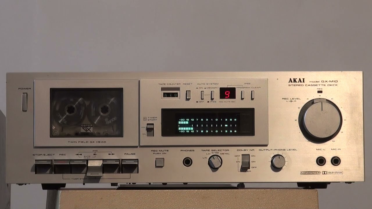 Akai Stereo Cassette Deck GX-M10