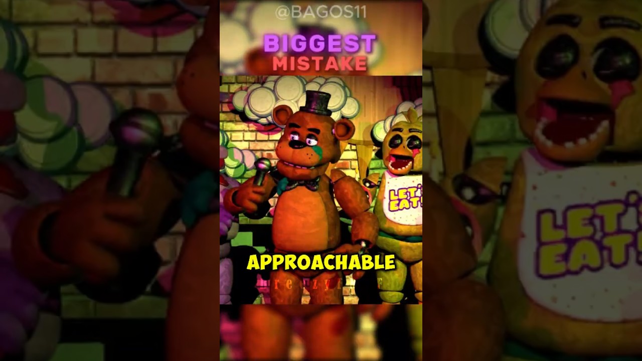 THE DISTURBING REASON FREDDY WAS REDESIGNED