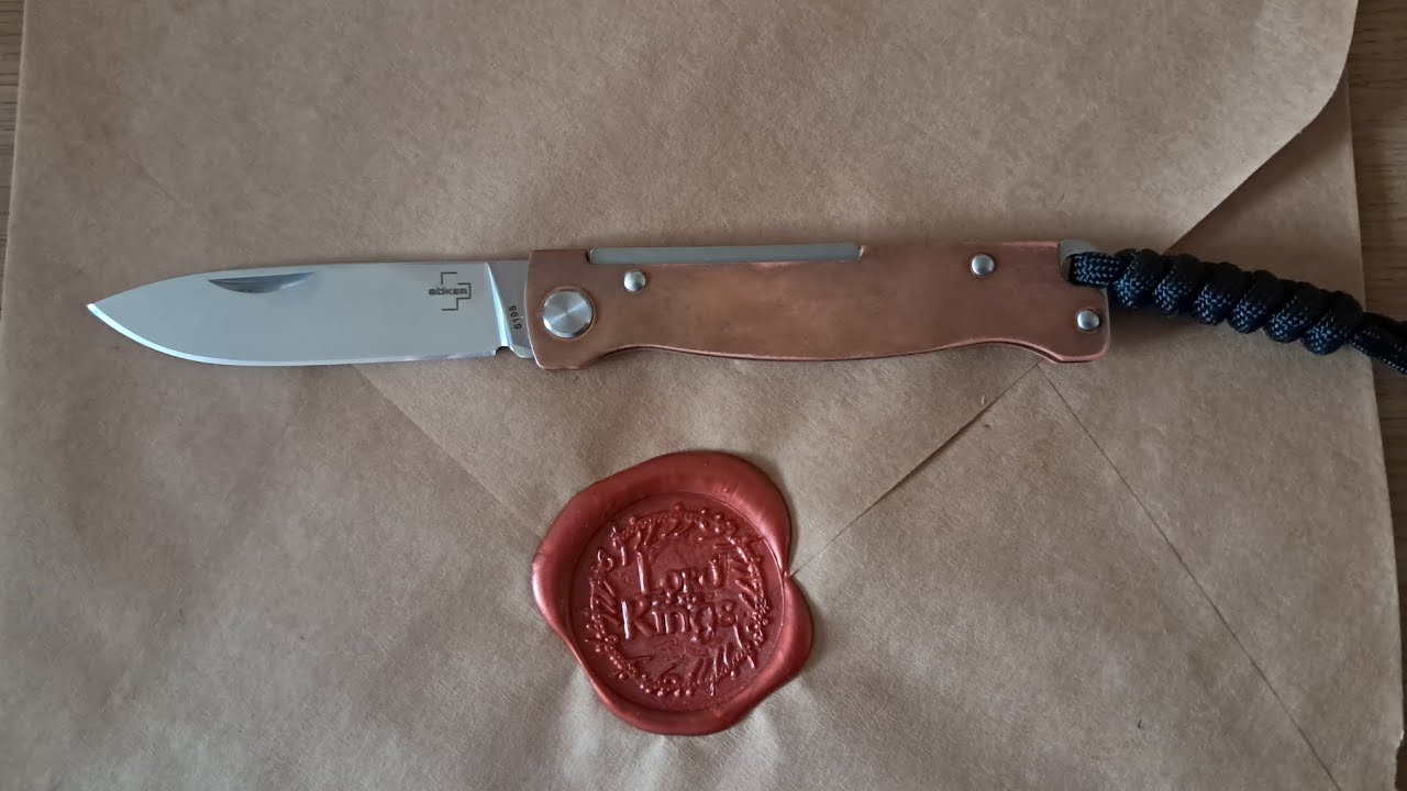 Böker Plus Atlas Copper - огляд, перші враження та штучна патина